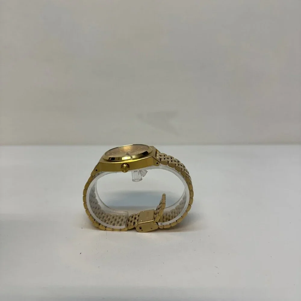 Nixon Time Teller Deluxe All Gold Watch - Picture 4 of 7